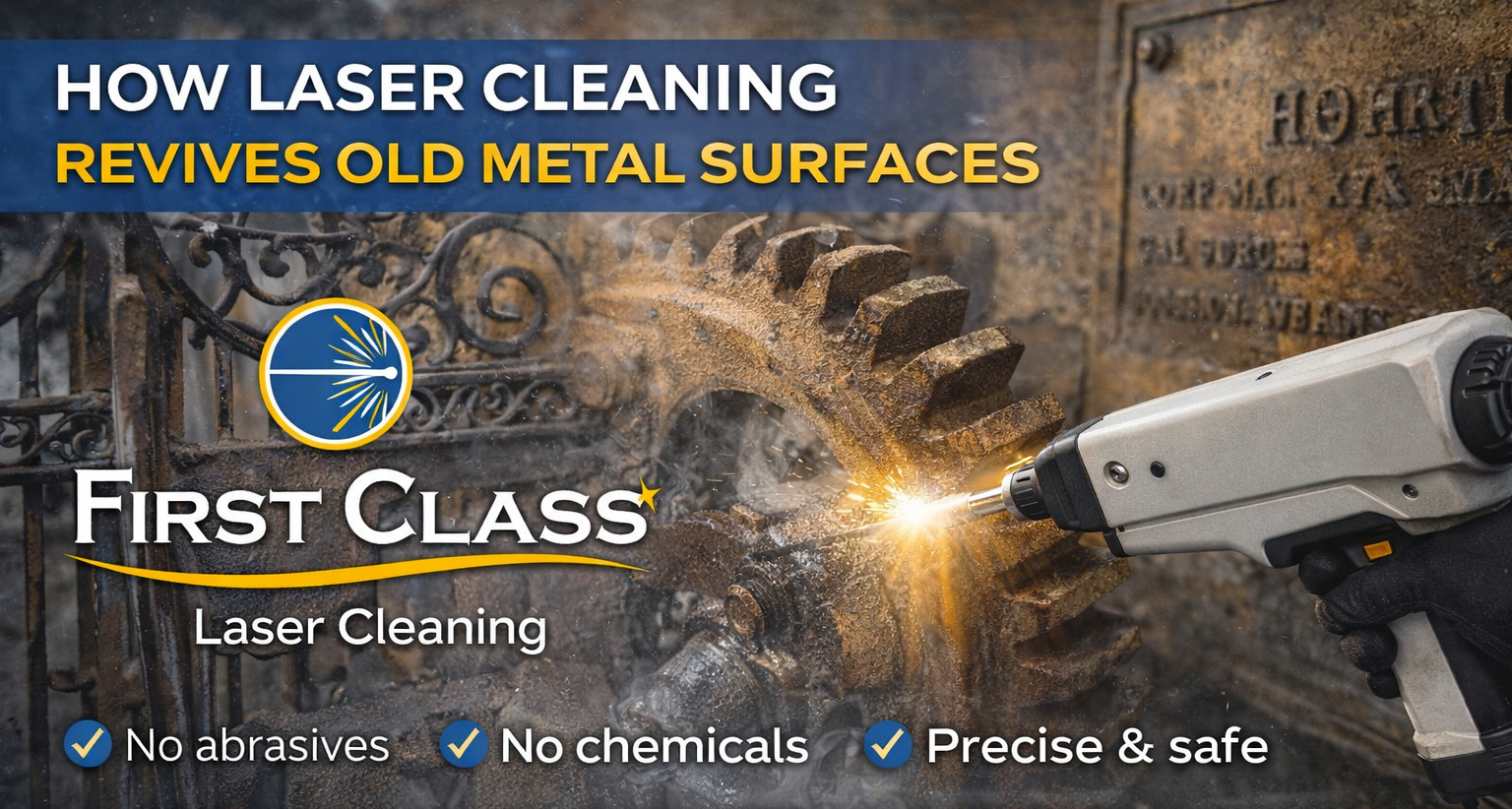 How Laser Cleaning Revives Old Metal Surfaces